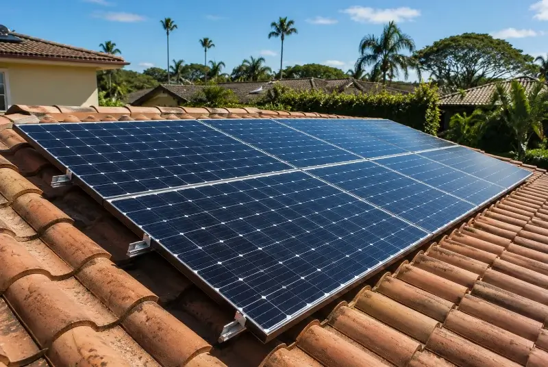 Installation de panneaux solaires à Visseiche